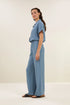By-Bar robyn viscose pants blue stone